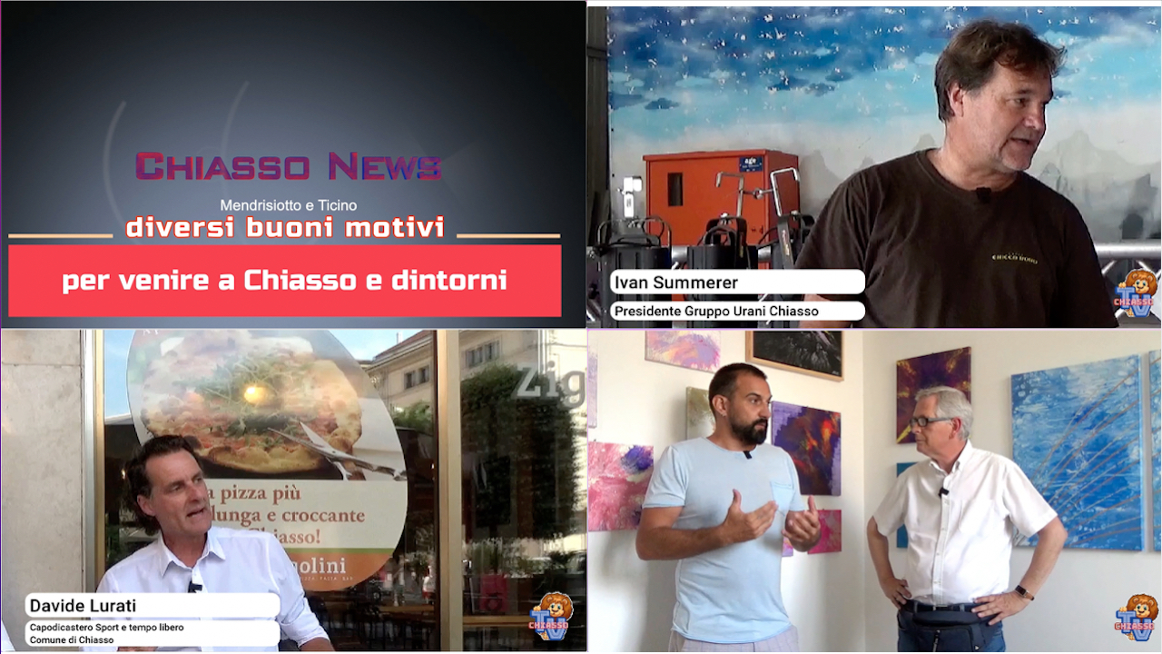 'Chiasso News 16 luglio 2023 - Diversi buoni motivi per venire a Chiasso' episoode image