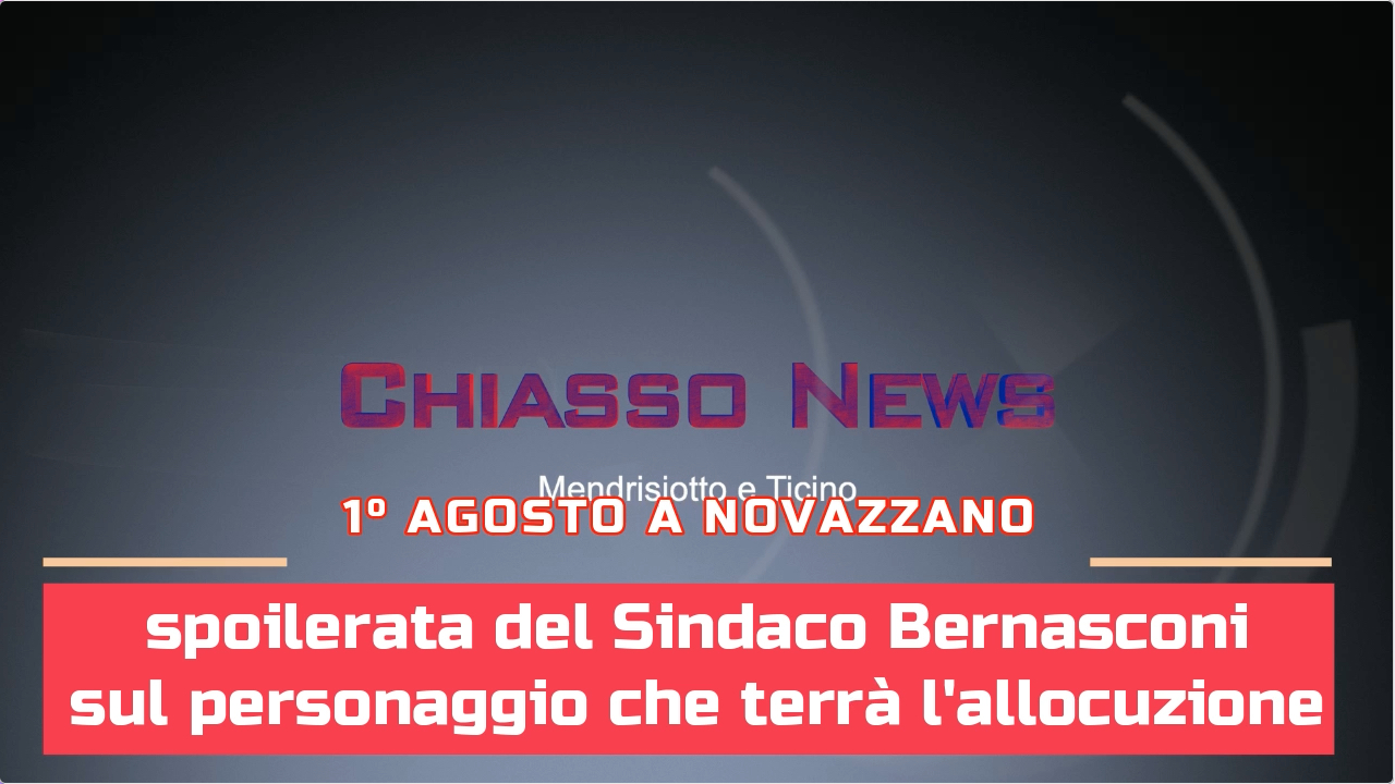 'Chiasso News 20 luglio 2023 - La spoilerata del Sindaco di Novazzano' episoode image