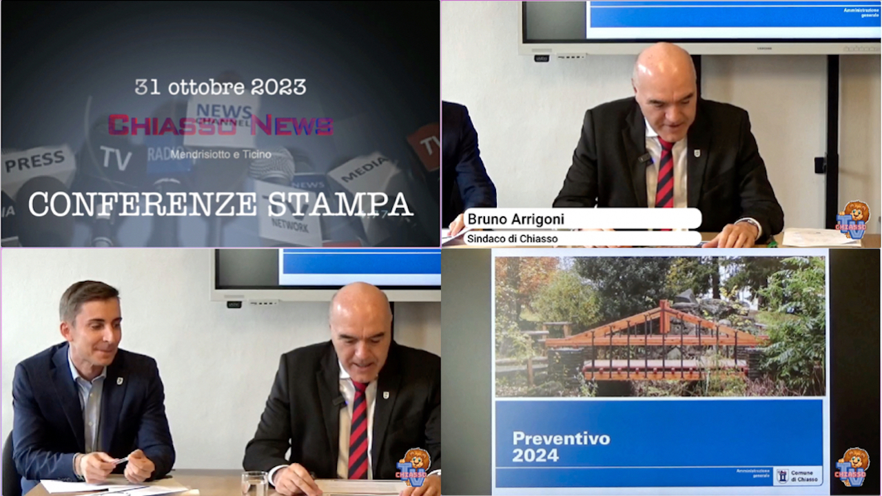 'Conferenza stampa - Preventivo 2024 Comune di Chiasso ' episoode image