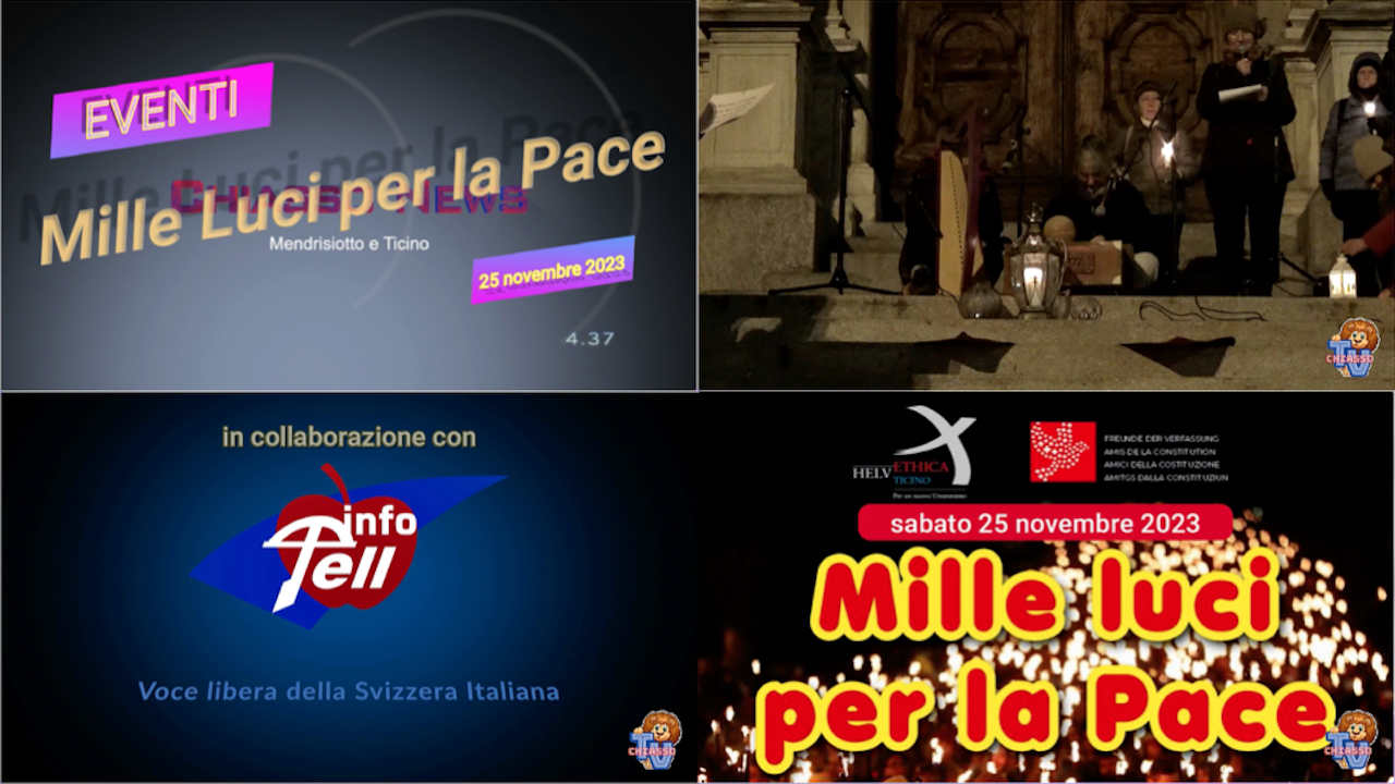 'Chiasso News Eventi - Mille Luci per la Pace ' episoode image