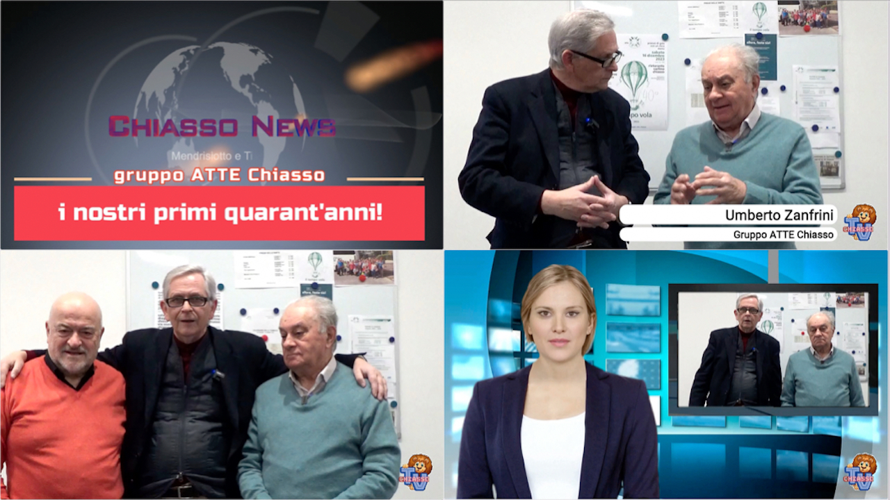 'Chiasso News 30 novembre 2023 - I primi quarant'anni del gruppo ATTE Chiasso ' episoode image