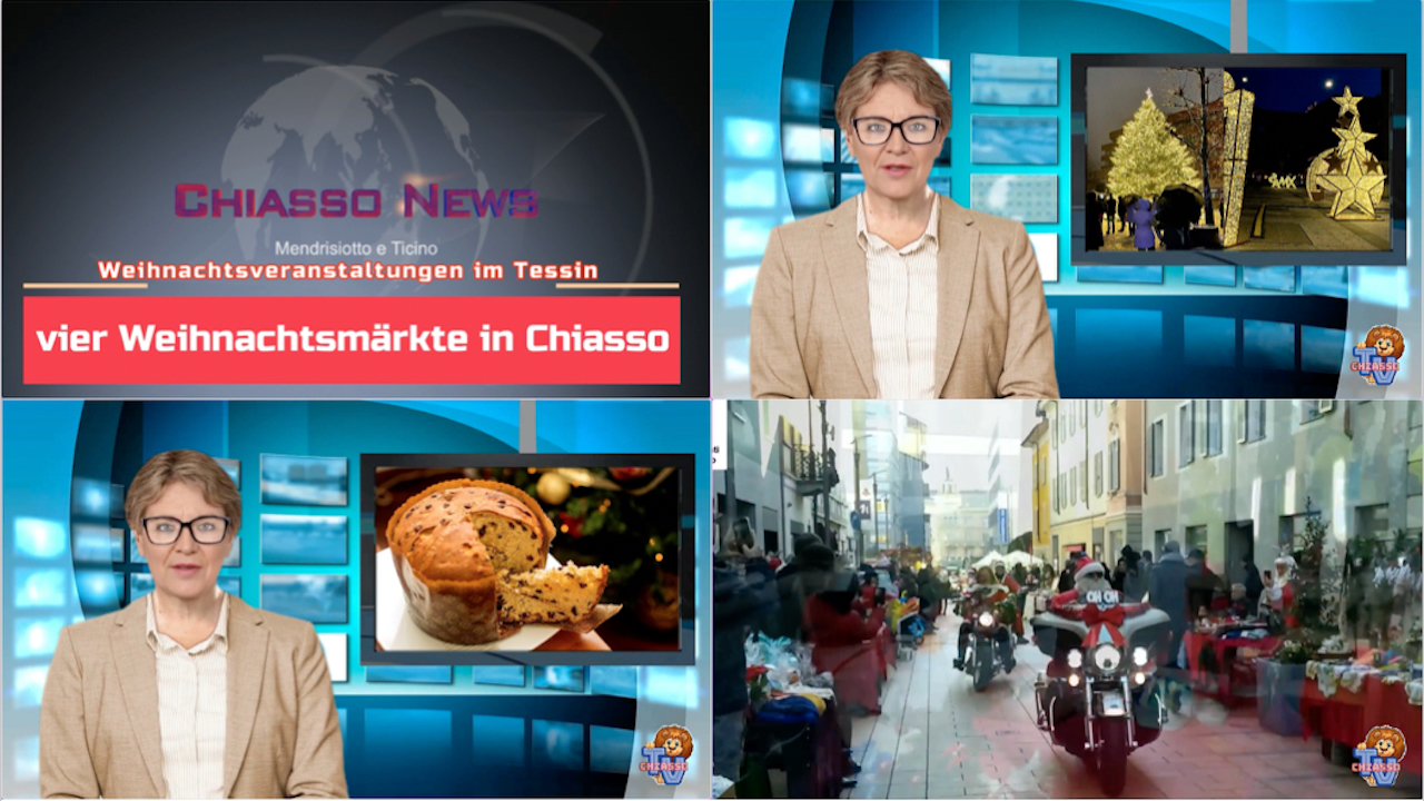 'Chiasso News international - Weihnachtsmärkte in Chiasso 2023 ' episoode image