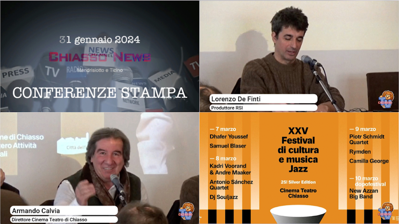 'Conferenza stampa - XXV Festival di cultura e musica Jazz ' episoode image