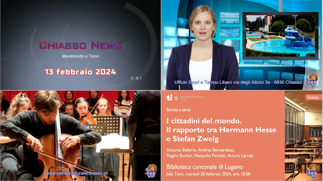 'Chiasso News 13 febbraio 2023 ' episoode image