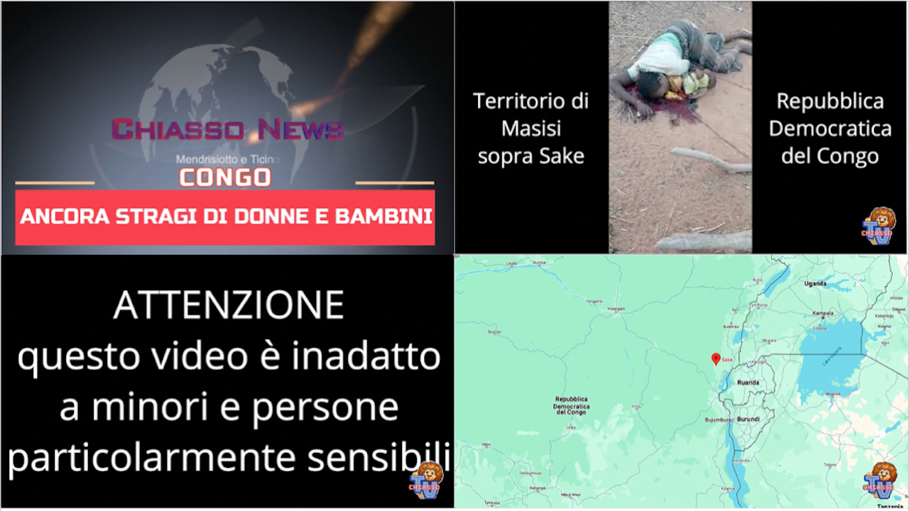 'Chiasso News 16 febbraio 2024 - Ancora stragi in Congo ' episoode image