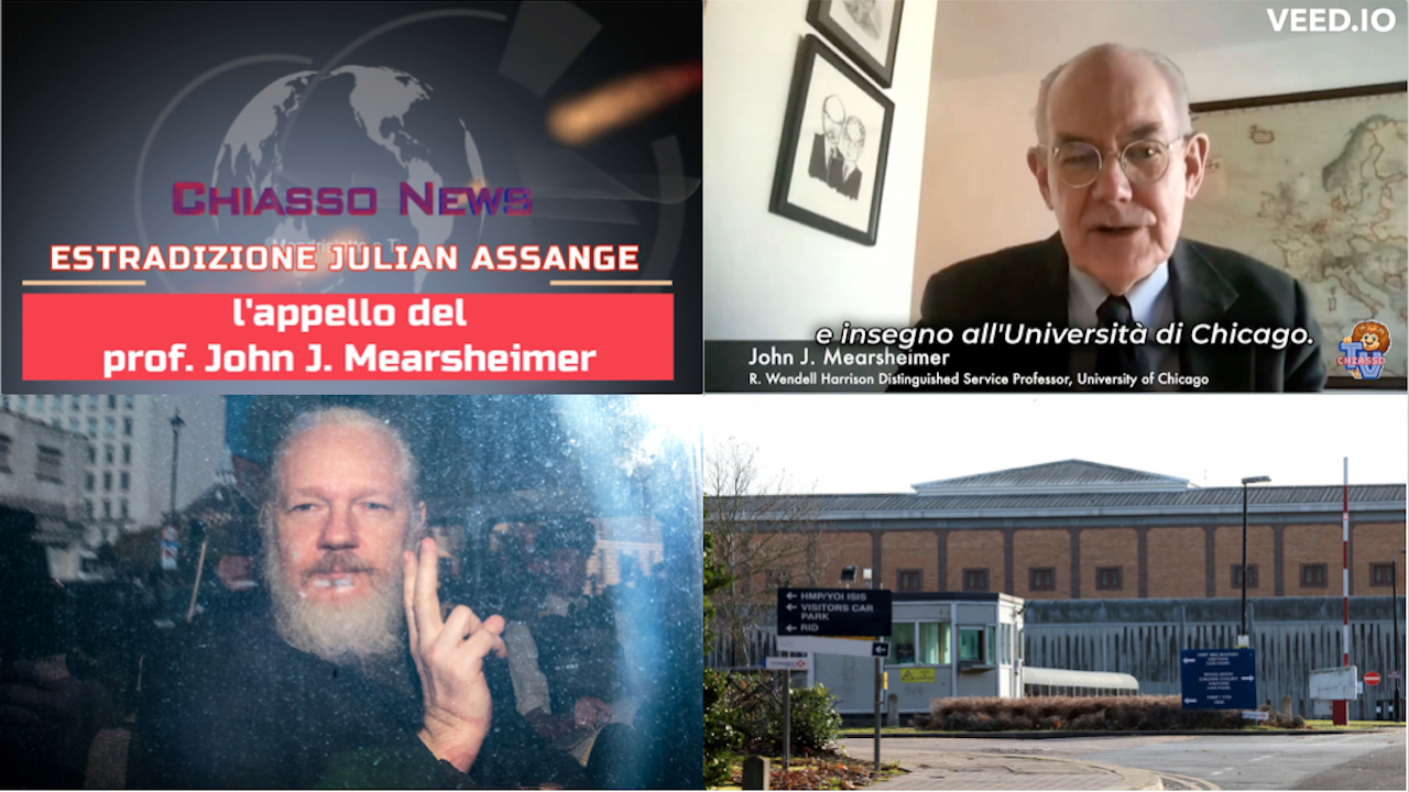 'Chiasso TV condivide e divulga l'appello del Prof. John J. Mearsheimer ' episoode image