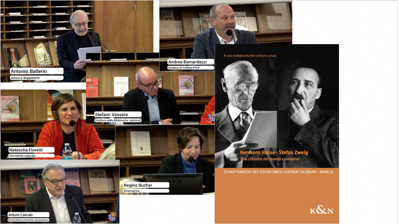 'Biblioteca Cantonale di Lugano - Il rapporto tra Hermann Hesse e Stefan Zweig' episoode image