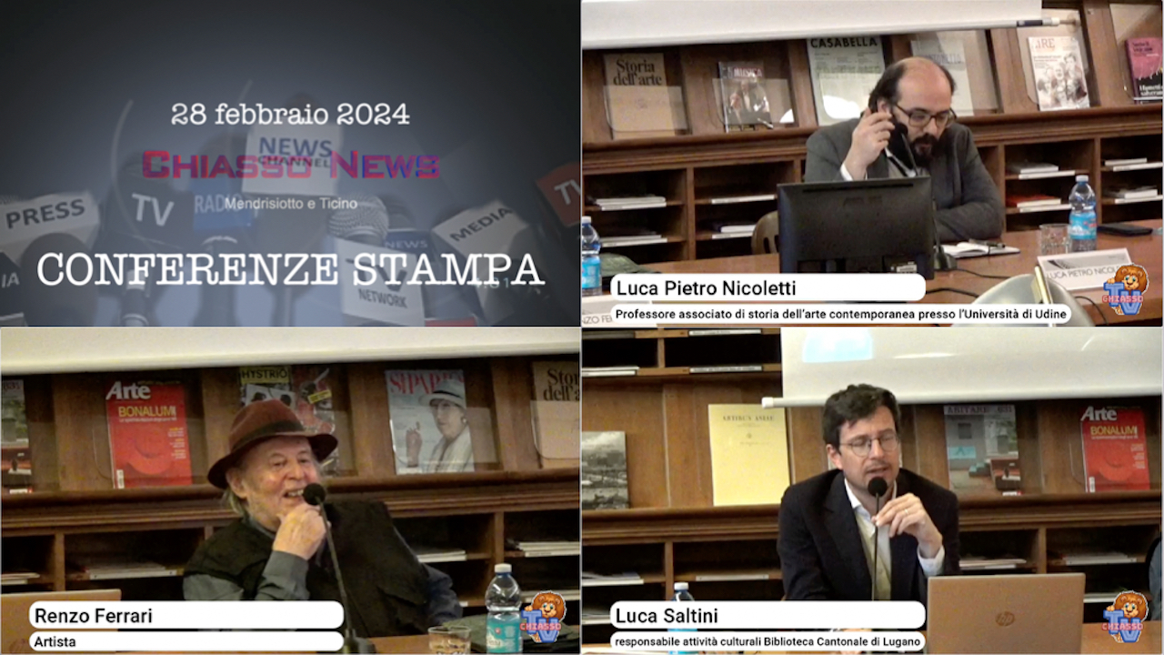 'La conferenza-vernissage di Renzo Ferrari ' episoode image