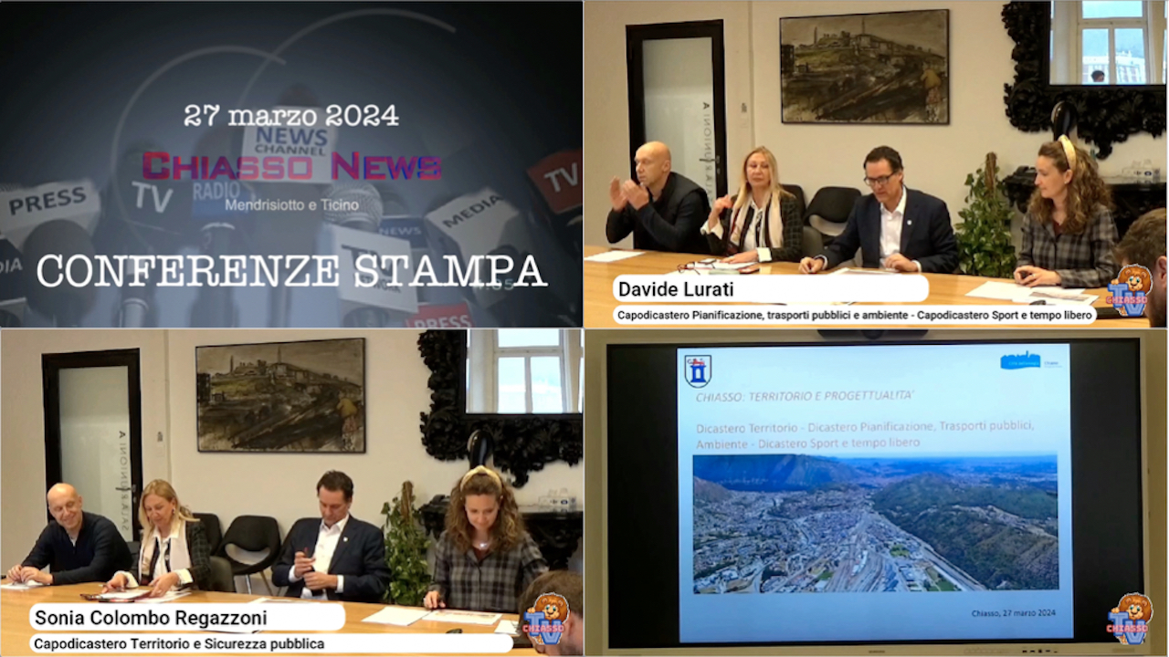 'Conferenza Stampa - Chiasso: Territorio e Progettualità ' episoode image