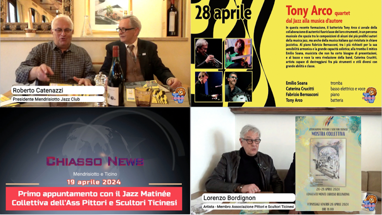 'Chiasso News 19 aprile 2024' episoode image