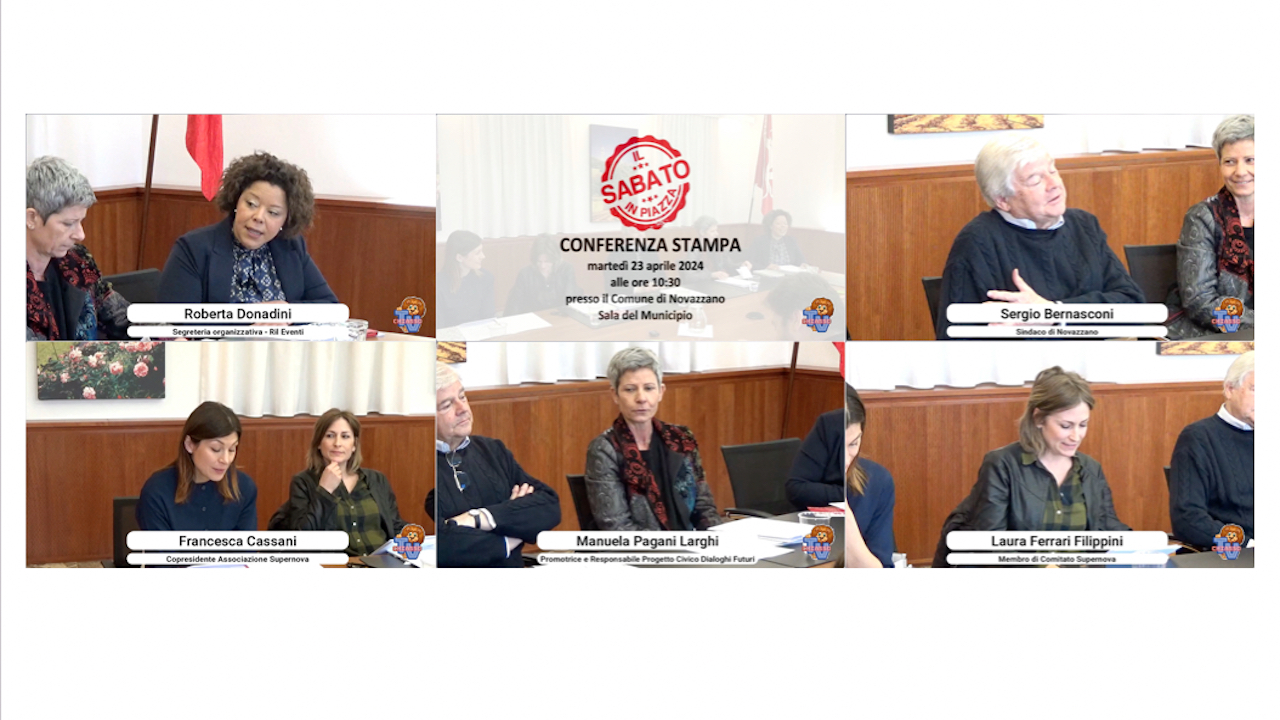 'Conferenza stampa - Associazione Supernova - Il sabato in piazza ' episoode image