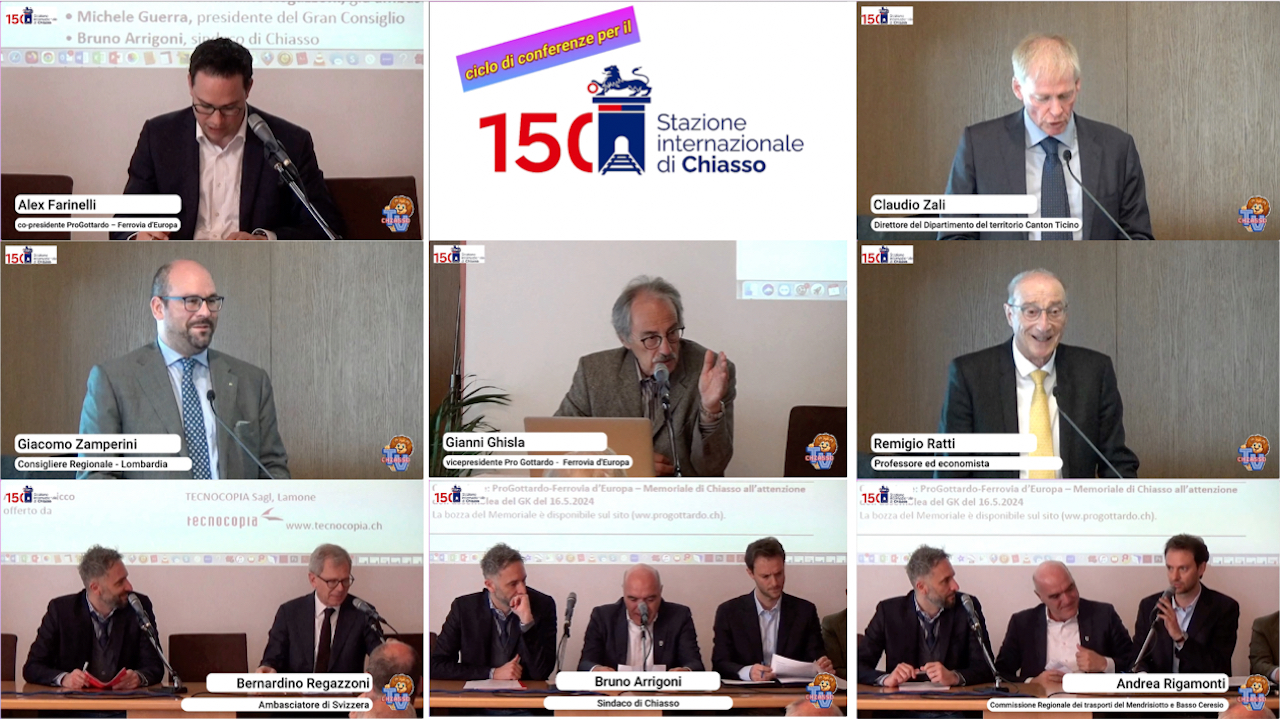'Conferenza 4 maggio 2024 - A quando il completamento di Alptransit?' episoode image