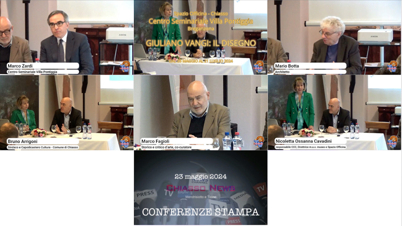 'Conferenza Stampa - Giuliano Vangi - Il disegno' episoode image