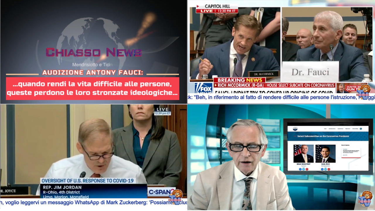 'Il dottor Fauci è chiamato a rispondere pubblicamente da una sottocommissione selezionata ' episoode image