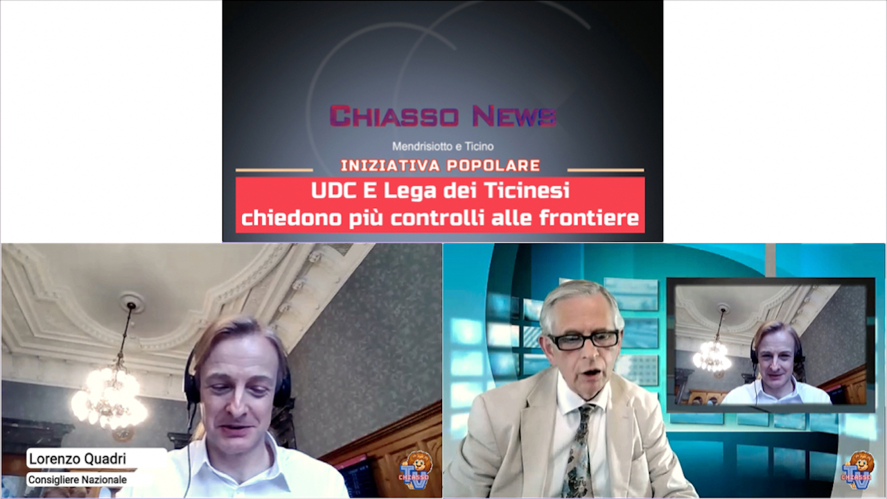 'Iniziativa Popolare - UDC e lega dei Ticinesi chiedono più controlli alle frontiere ' episoode image