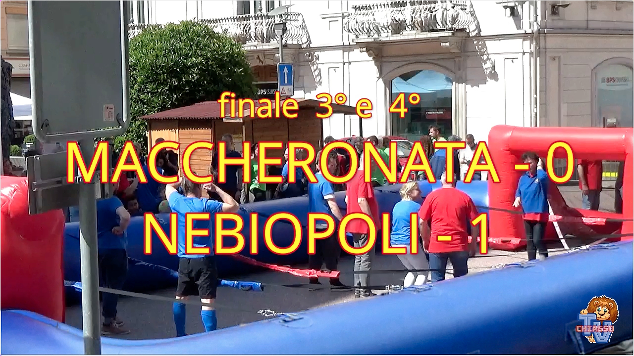 '25 maggio 2024 - Maccheronata VS Nebiopoli ' episoode image