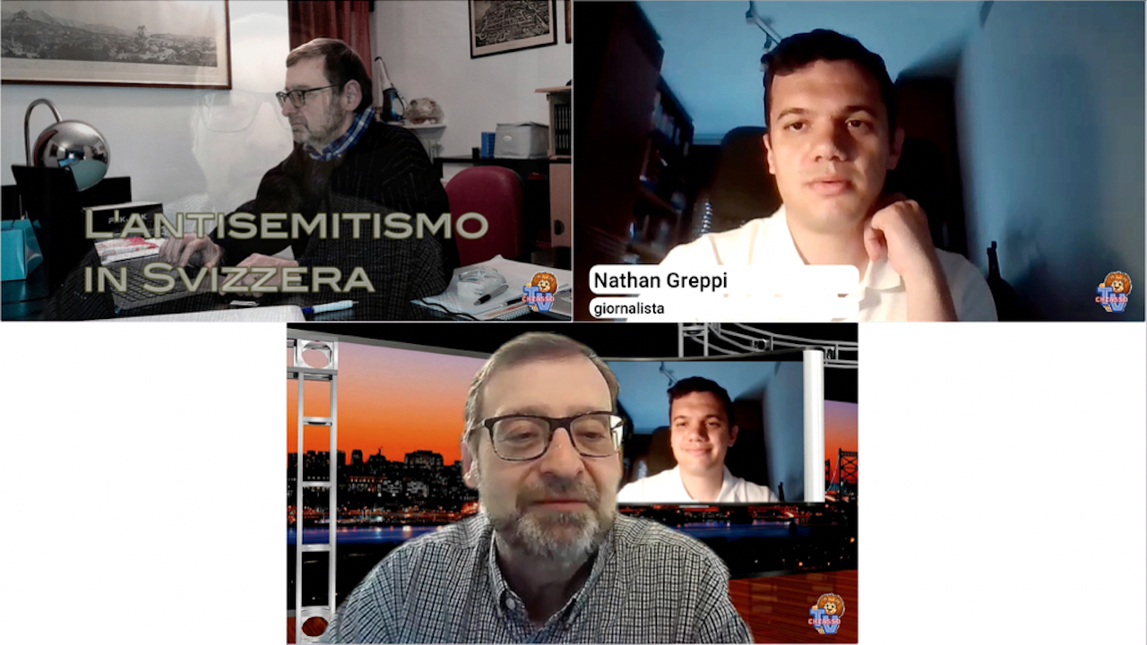 'Nathan Greppi - L'antisemitismo in Svizzera ' episoode image