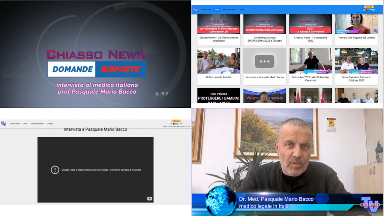 'Intervista a Pasquale Mario Bacco - Censurata da YouTube' episoode image