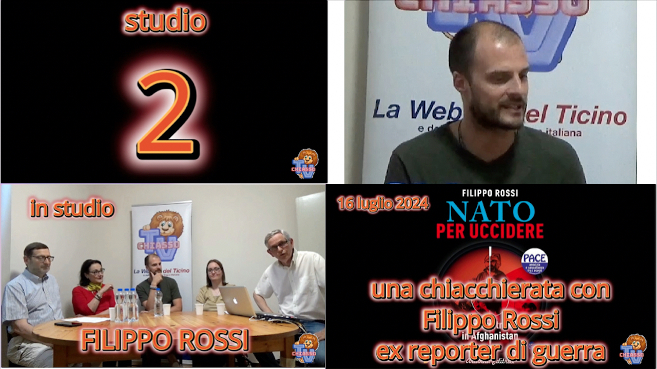 'Studio 2 - 16 luglio 2024 - Una chiacchierata con l'ex reporter di guerra Filippo Rossi ' episoode image