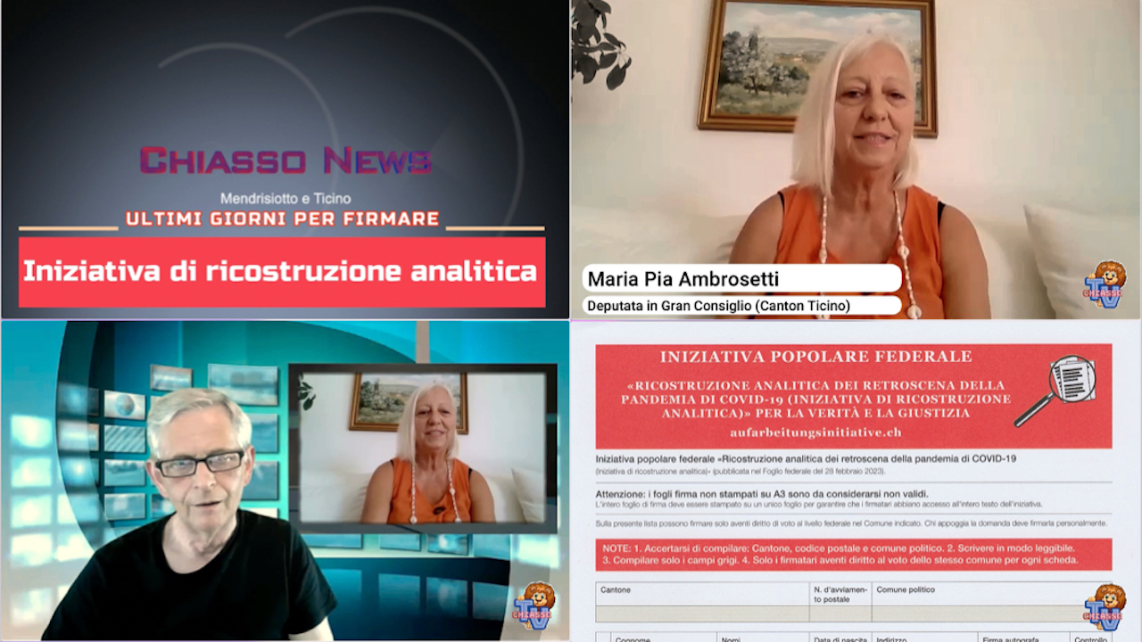 'Chiasso News 18 luglio 2024 - INIZIATIVA POPOLARE FEDERALE' episoode image