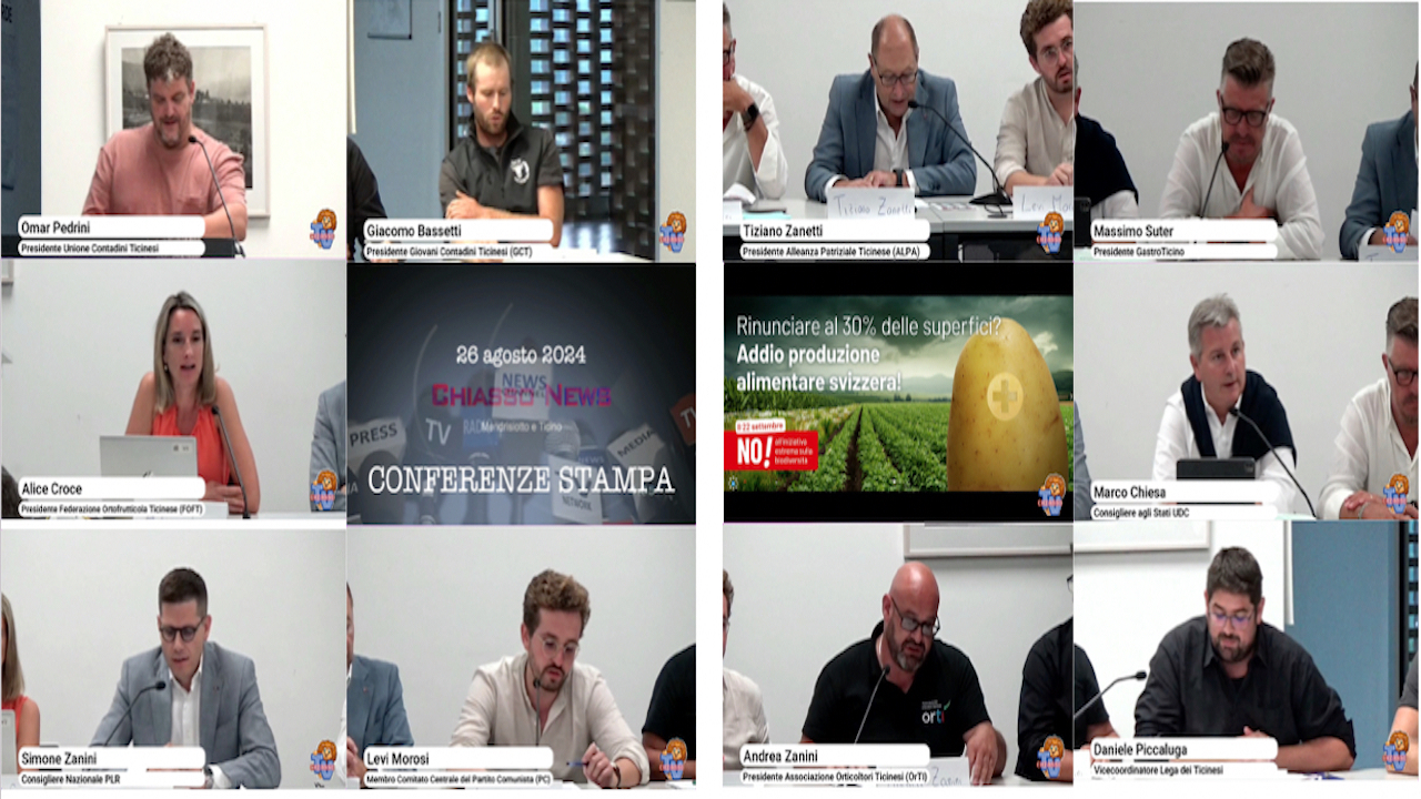 'Conferenza Stampa - Comitato NO all'iniziativa estrema sulla biodiversità' episoode image