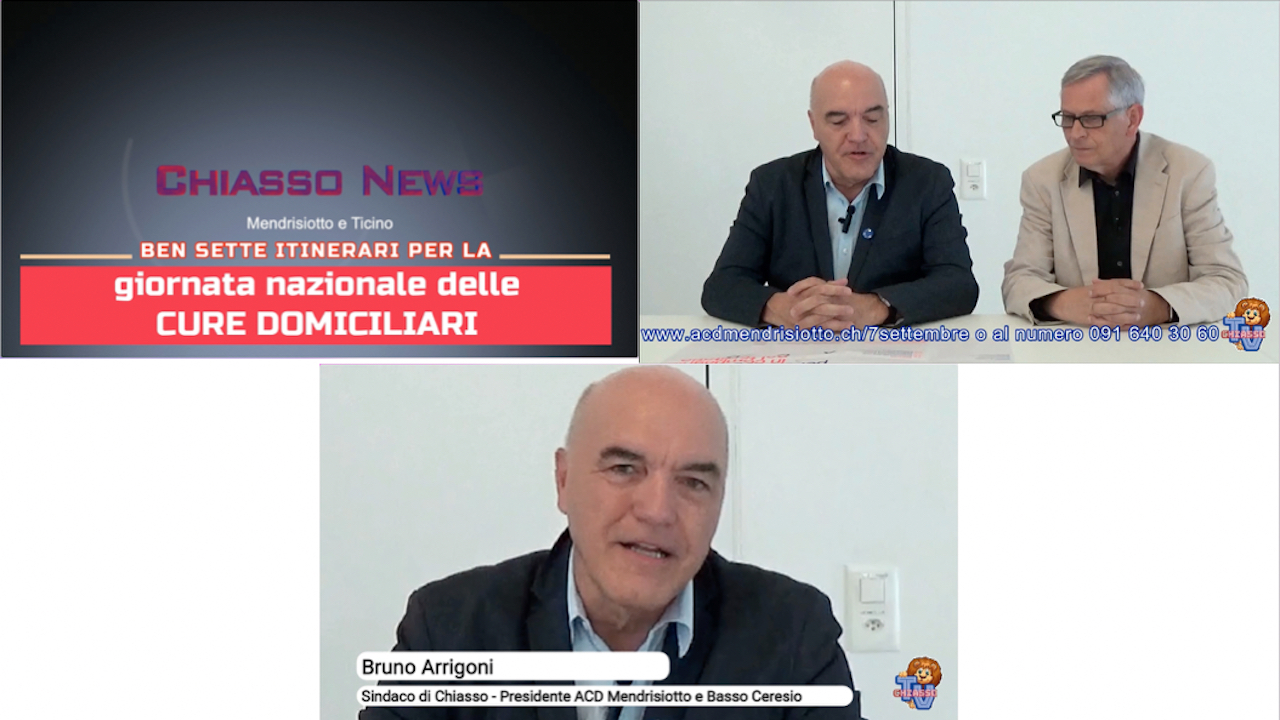 'Chiasso News 28 agosto 2024 - Ben 7 itinerari per la Giornata Nazionale delle Cure Domiciliari ' episoode image