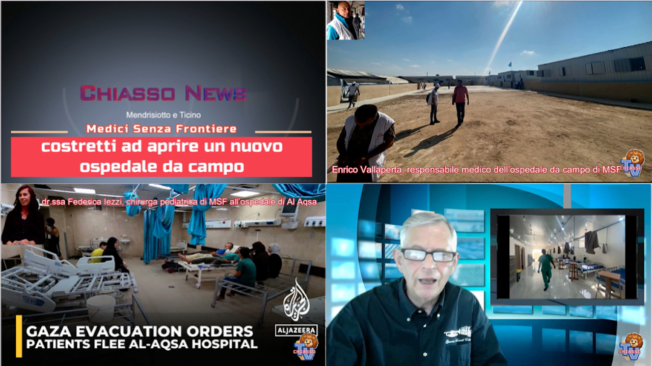 'Chiasso News 29 agosto 2024 - MSF costretti ad aprire un nuovo ospedale da campo ' episoode image