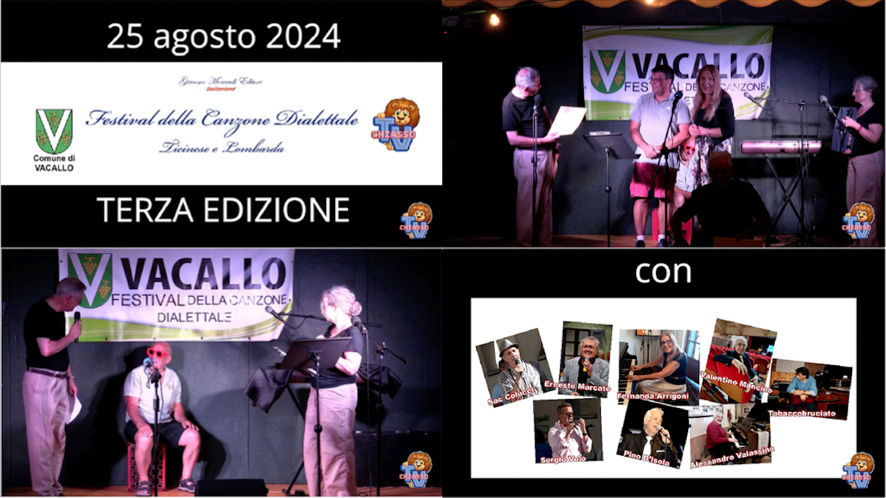 '25 agosto 2024 - Festival della Canzone Dialettale Ticinese e Lombarda' episoode image