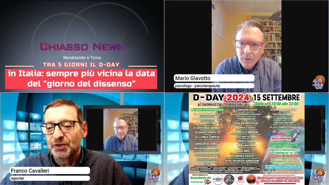 'In Italia: sempre più vicina la data del "giorno del dissenso" ' episoode image