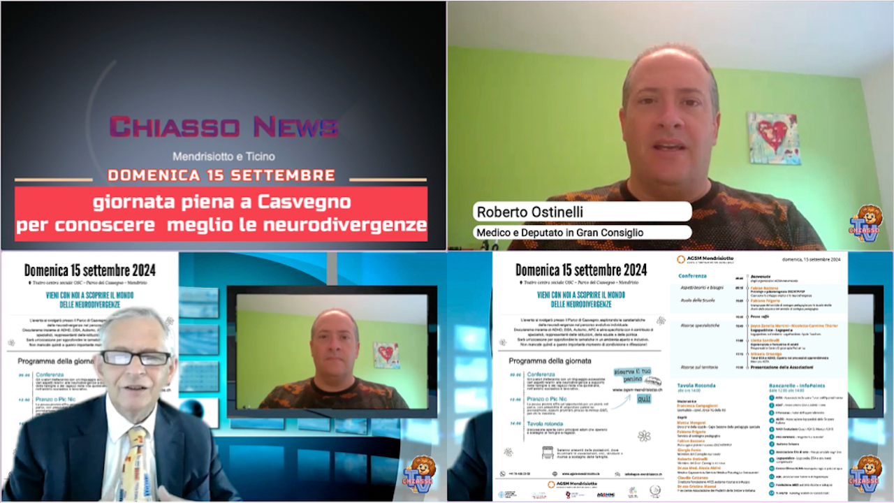 'Domenica 15 settembre 2024 - Giornata piena a Casvegno per conoscere meglio le neurodivergenze ' episoode image