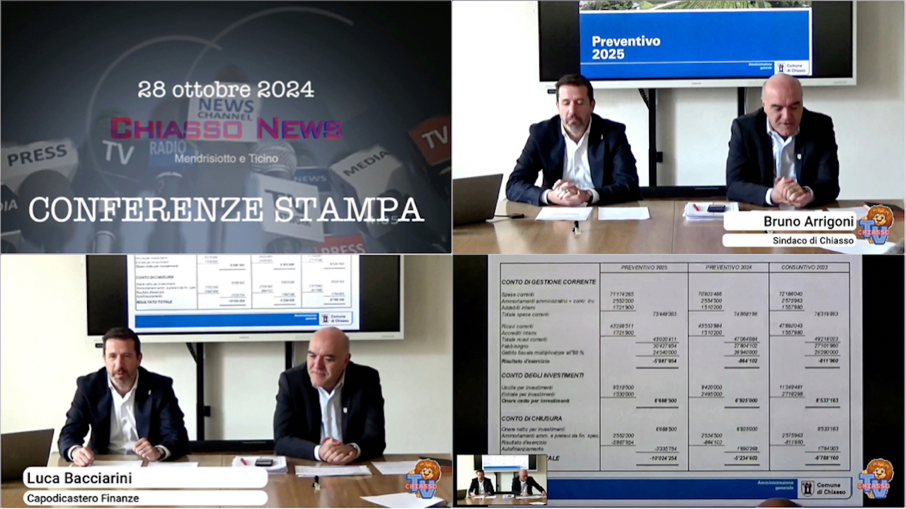 'Preventivo 2025 del Comune di Chiasso ' episoode image