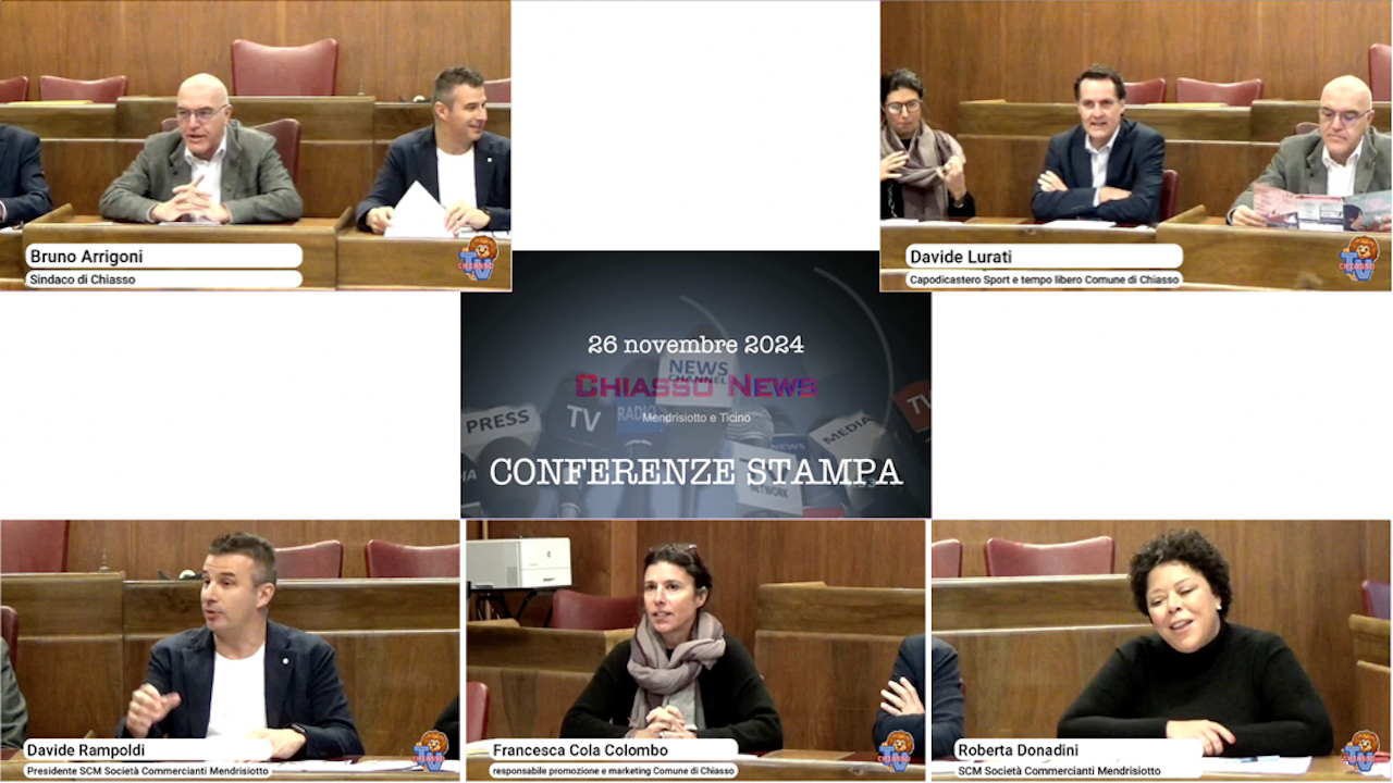 'Conferenza Stampa - Natale a Chiasso 2024' episoode image
