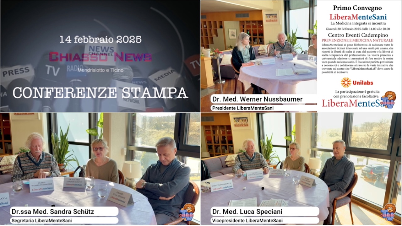 'Conferenza Stampa - primo convegno LiberaMenteSani ' episoode image