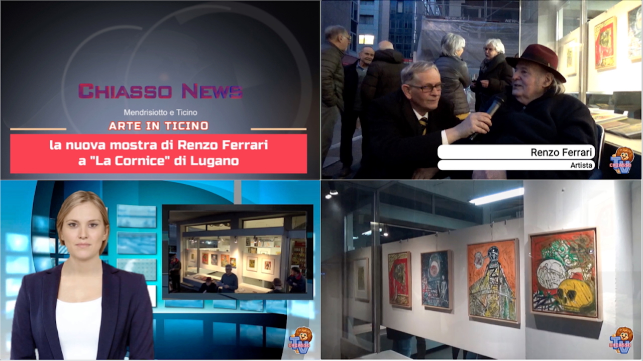 'Chiasso News 6 marzo 2025 - La nuova mostra di Renzo Ferrari a Lugano' episoode image