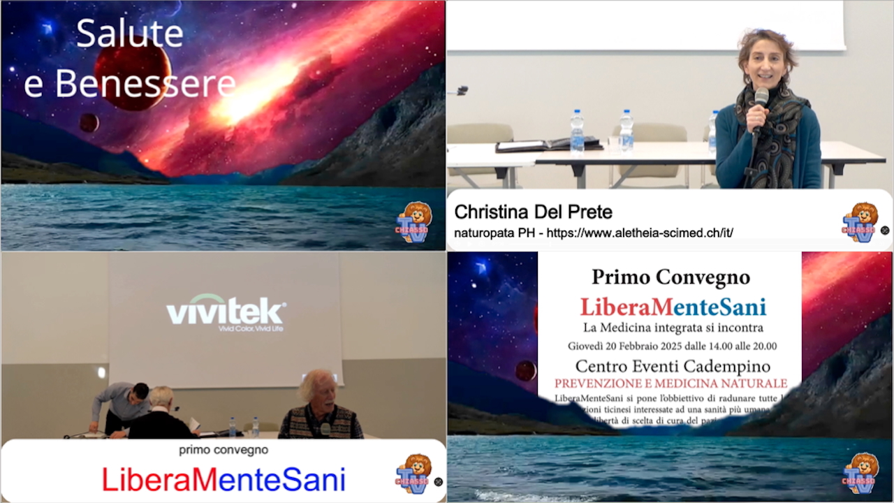 'Primo Convegno LiberaMenteSani - intervento della naturopata PH Christina Del Prete' episoode image