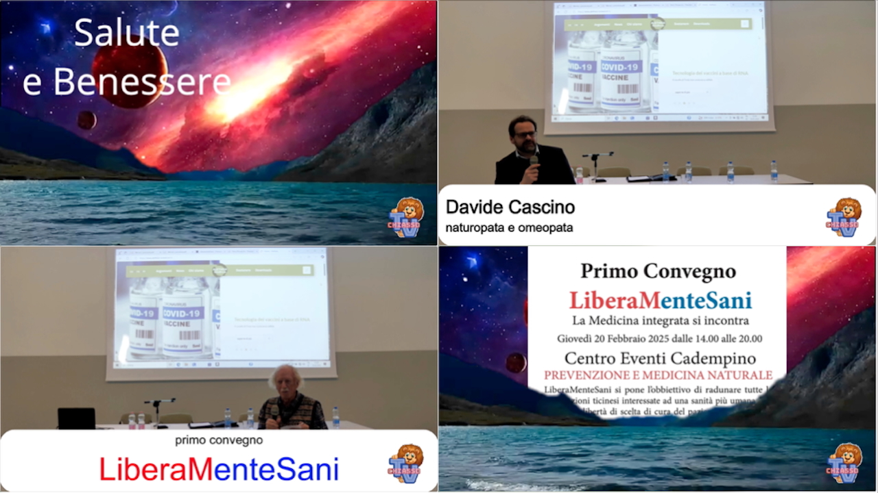 'Primo Convegno LiberaMenteSani - Intervento di Davide Cascino naturopata e omeopata ' video thumbnail