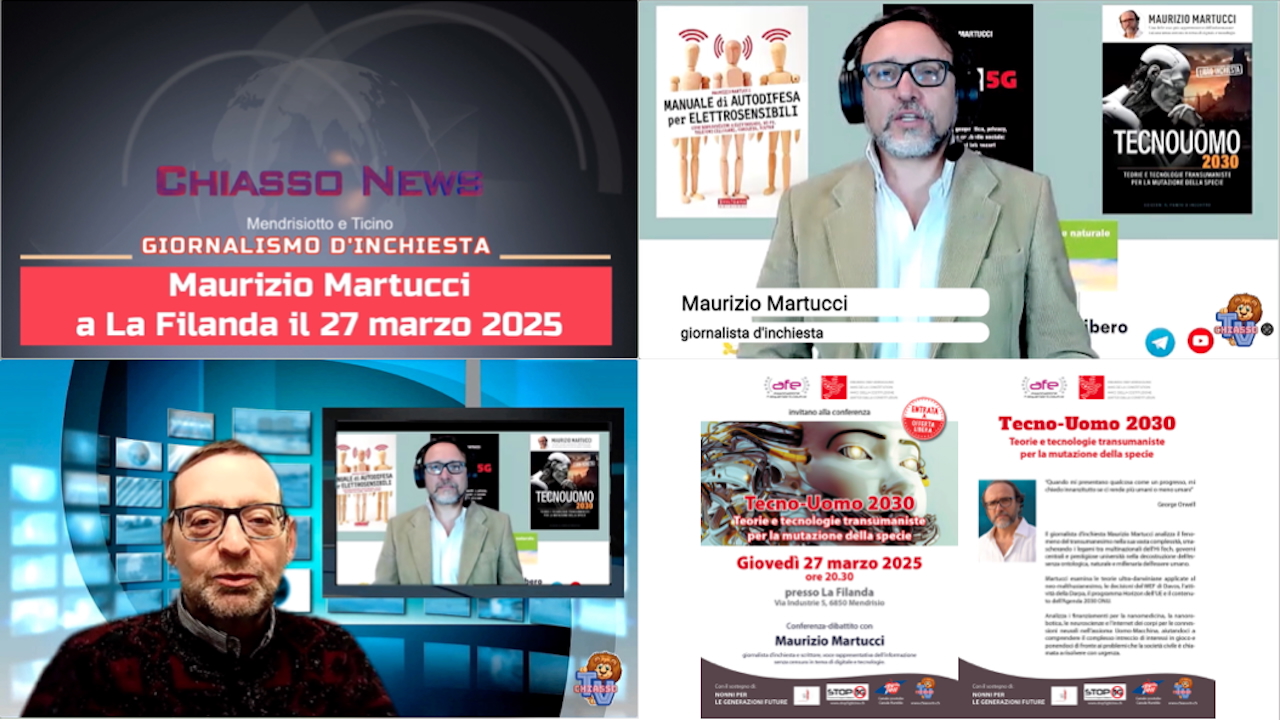 'Giornalismo d'inchiesta - Maurizio Martucci a La Filanda il 27 marzo prossimo' video thumbnail