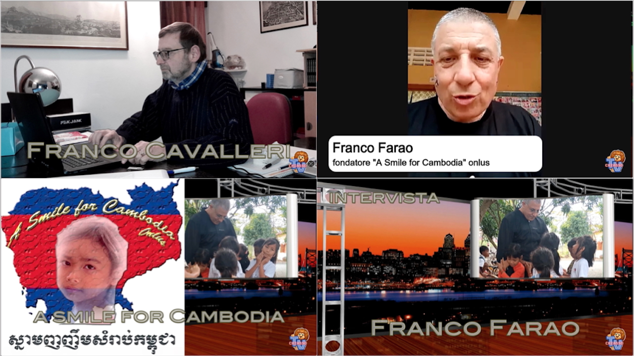 'Un sorriso per la Cambogia - Intervista al fondatore Franco Farao ' episoode image